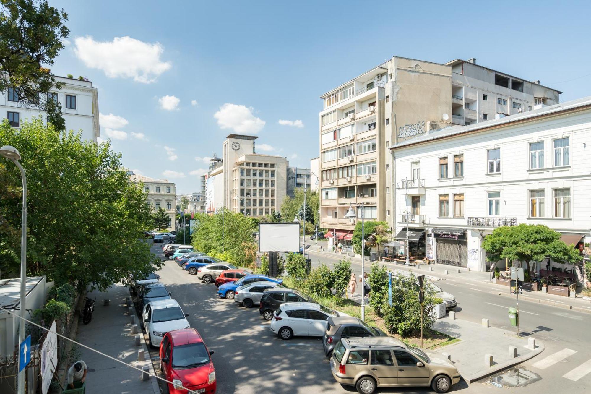 Majestic Downtown Apartment Bucureşti Ngoại thất bức ảnh